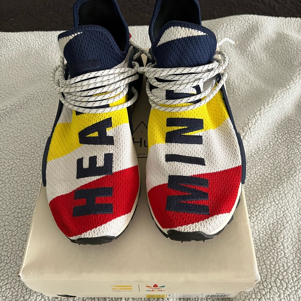 PHARRELL X BILLIONAIRE BOYS CLUB X NMD HUMAN RACE TRAIL SIZE 12